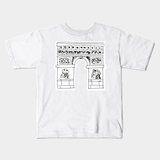 Arc de Triomphe paris Kids T-Shirt